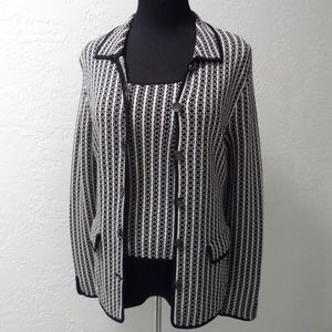 Jones New York Petite Small Sweater/tank Set